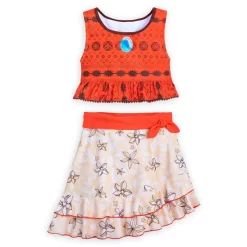 Disney Store Maillot De Bain 3 pièces Vaiana Adaptatif Pour Enfants
