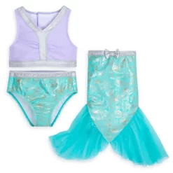 Disney Store Maillot De Bain 3 pièces Adaptatif La Petite Sirène Pour Enfants