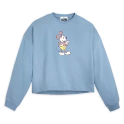 Disney Store Sweatshirt Mickey Genuine Mousewear Bleu Pour Femmes
