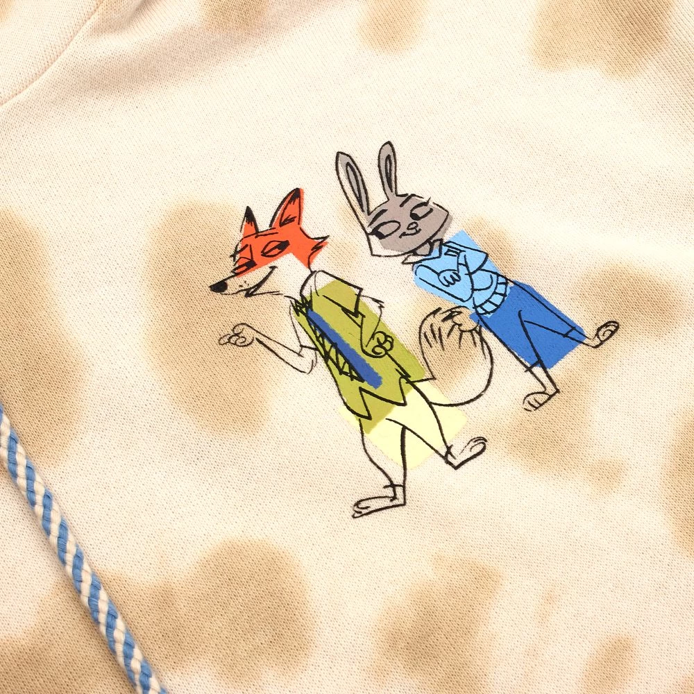 Disney Store Sweatshirt à Capuche Nick Wilde Et Judy Hopps, Zootopie – Image 4