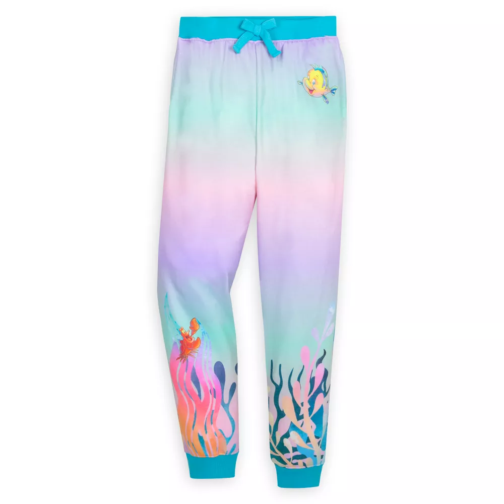 Disney Store Pantalon De Jogging Polochon Et Sébastien Pour Enfants, La Petite Sirène