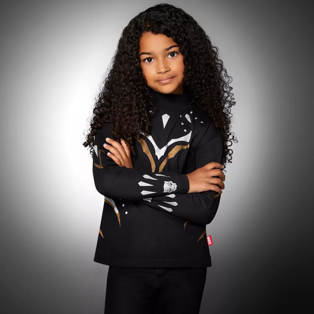 Disney Store Haut à Manches Longues Black Panther: World Of Wakanda Pour Enfants, – Image 3