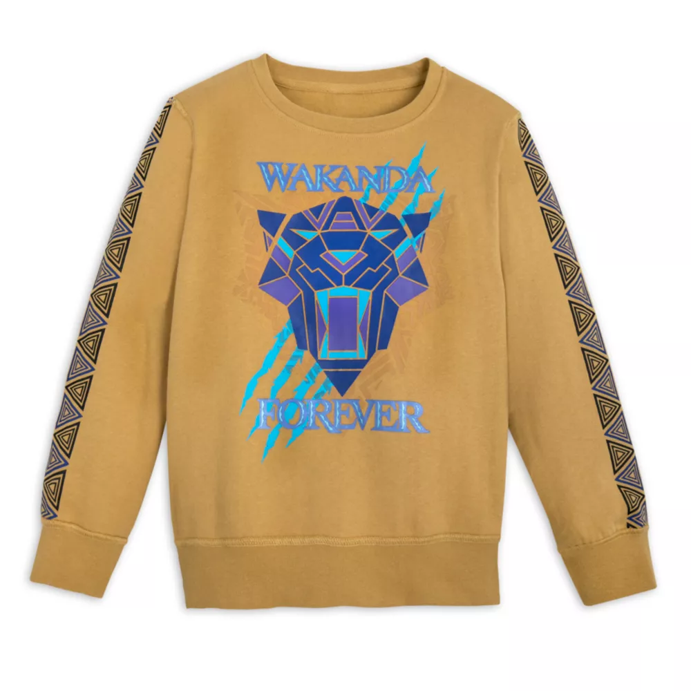 Disney Store Sweatshirt Black Panther: World Of Wakanda Pour Enfants