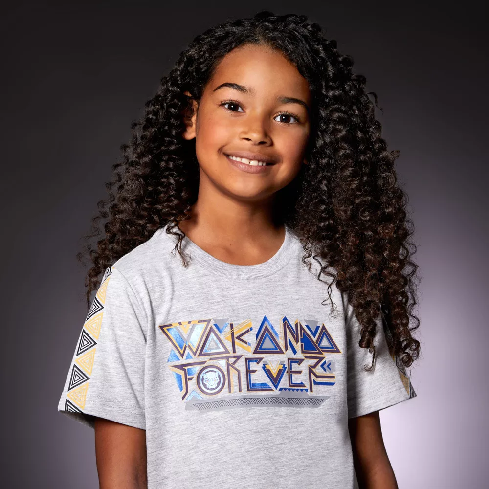 Disney Store T-shirt Wakanda Forever Pour Enfants, Black Panther: World Of Wakanda – Image 3