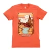 Disneyland T-shirt Attraction Big Thunder Mountain Pour Adultes