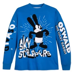 T-shirt à Manches Longues Oswald Le Lapin Chanceux Disney100 Pour Adultes