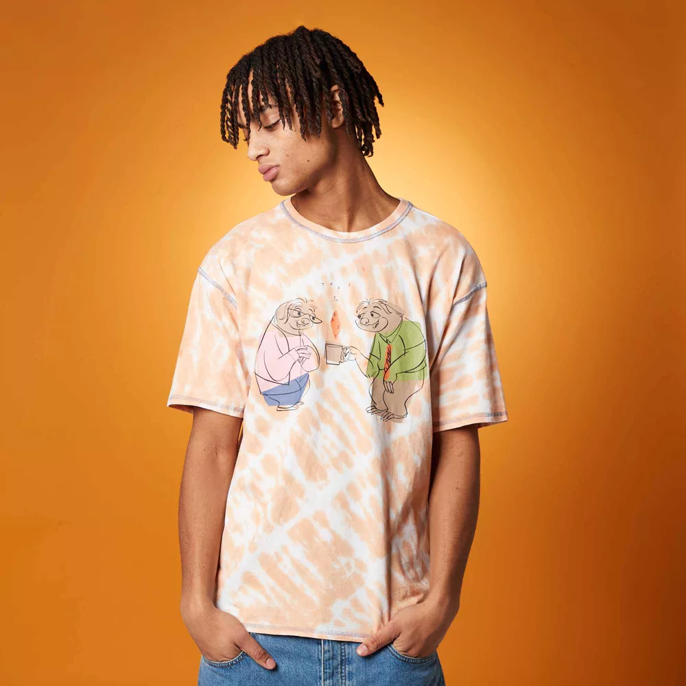 Disneyland Her Universe T-shirt Flash Et Priscilla Tie And Dye Pour Adultes – Image 2