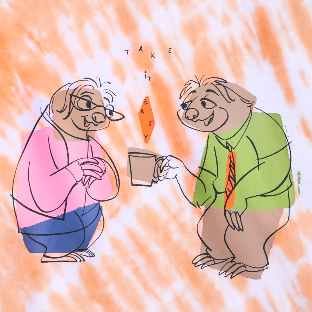 Disneyland Her Universe T-shirt Flash Et Priscilla Tie And Dye Pour Adultes – Image 3