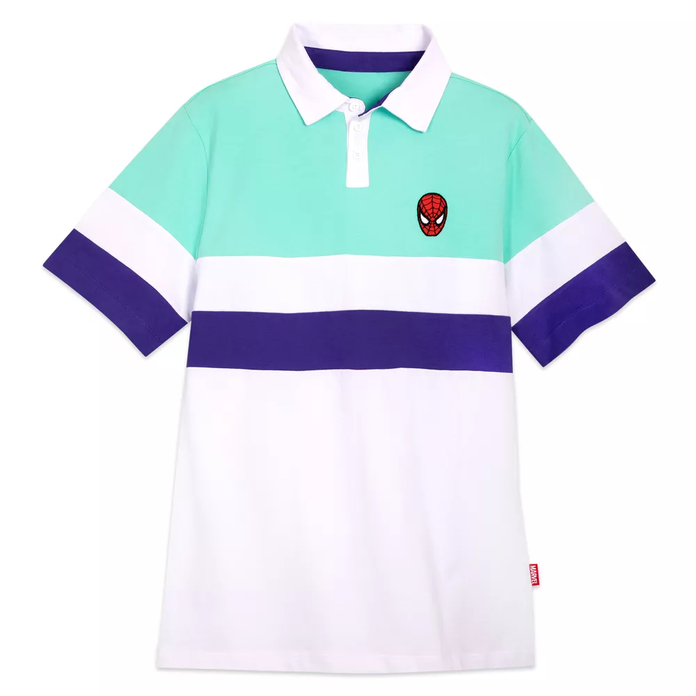 Disney Store Polo Spider-Man Marvel '90s Pour Adultes