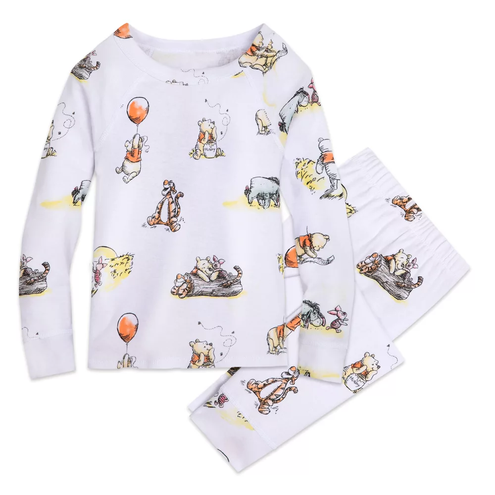 Disney Store Pyjama Winnie L'Ourson Et Ses Amis Pour Enfants