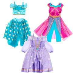 Disney Store Ensemble De Déguisements Jasmine Pour Enfants, Aladdin