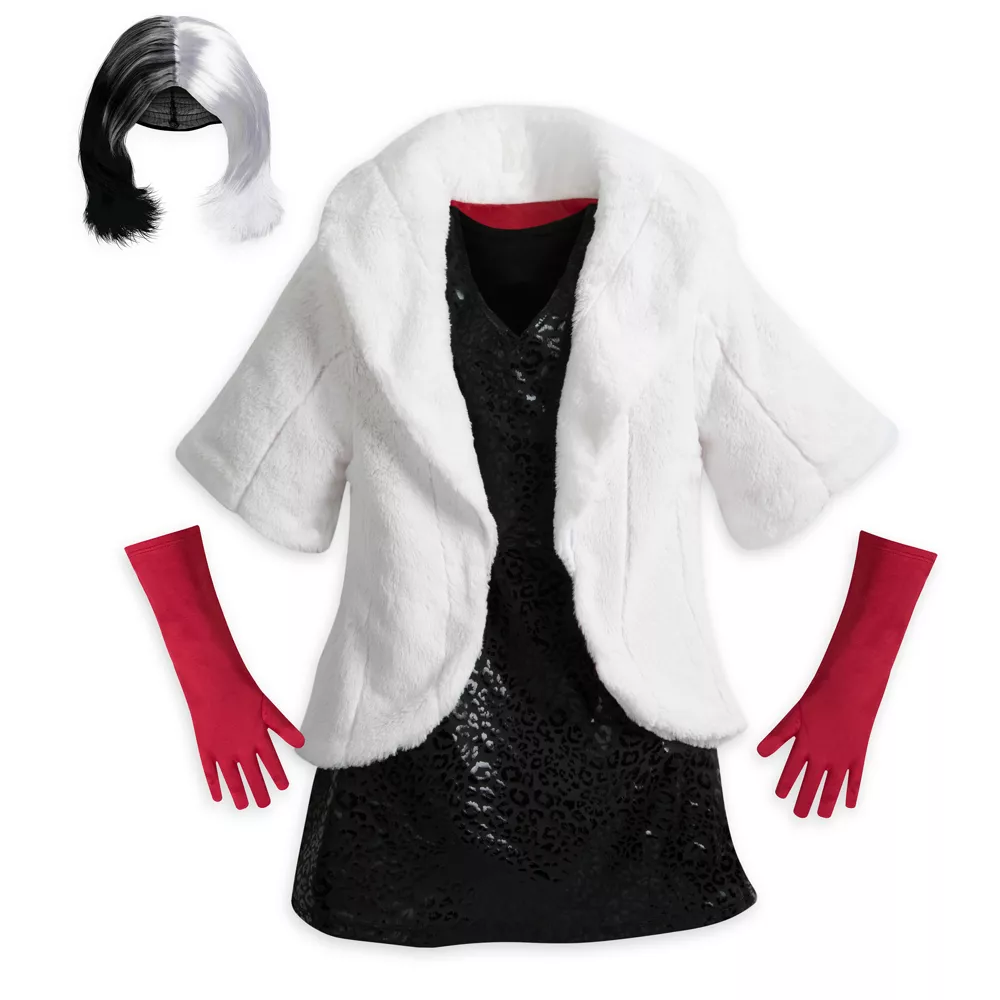 Disney Store Costume Cruella D'Enfer Pour Enfants, Les 101 Dalmatiens – Image 2