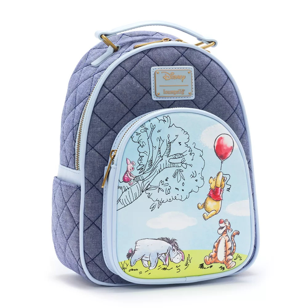 Loungefly Mini Sac Ă Dos Winnie L'Ourson Et Ses Amis