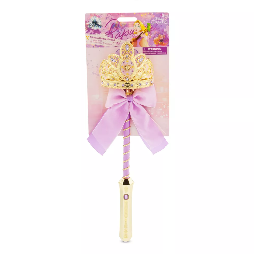 Disney Store Baguette Magique Lumineuse Dorée Princesse Raiponce – Image 4