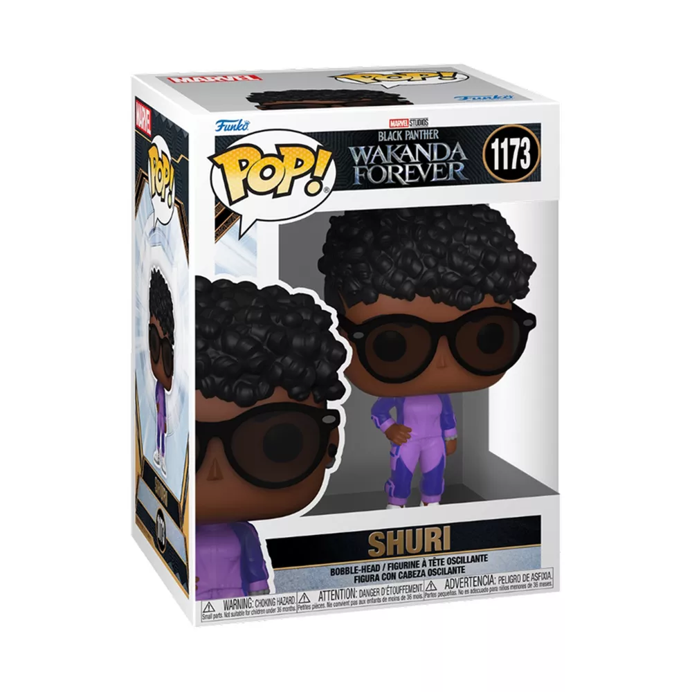 Funko Figurine Shuri Avec Lunettes De Soleil Pop! En Vinyle, Black Panther: Wakanda Forever – Image 2