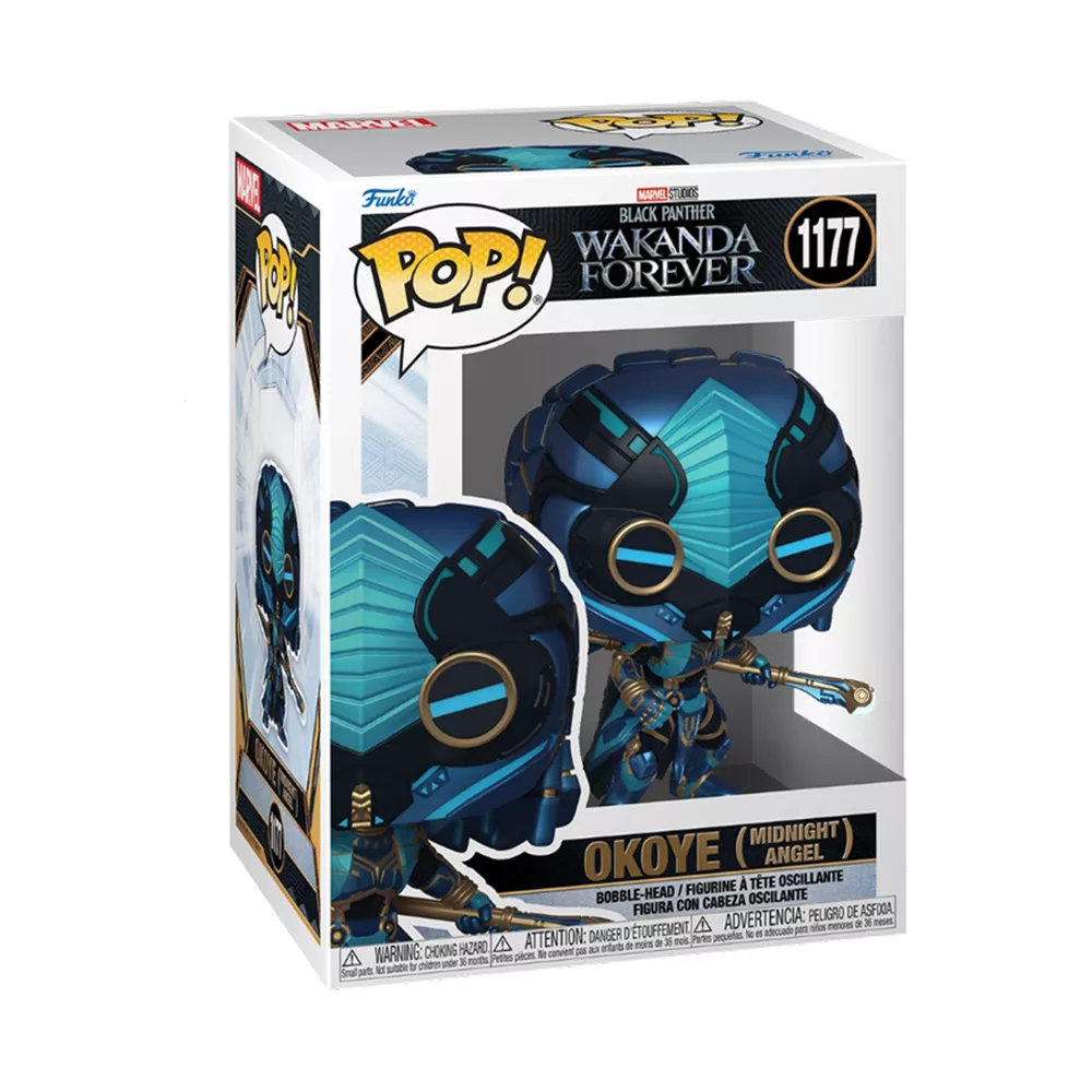 Funko Figurine Okoye (Ange De Minuit) Pop! En Vinyle, Black Panther: Wakanda Forever – Image 2