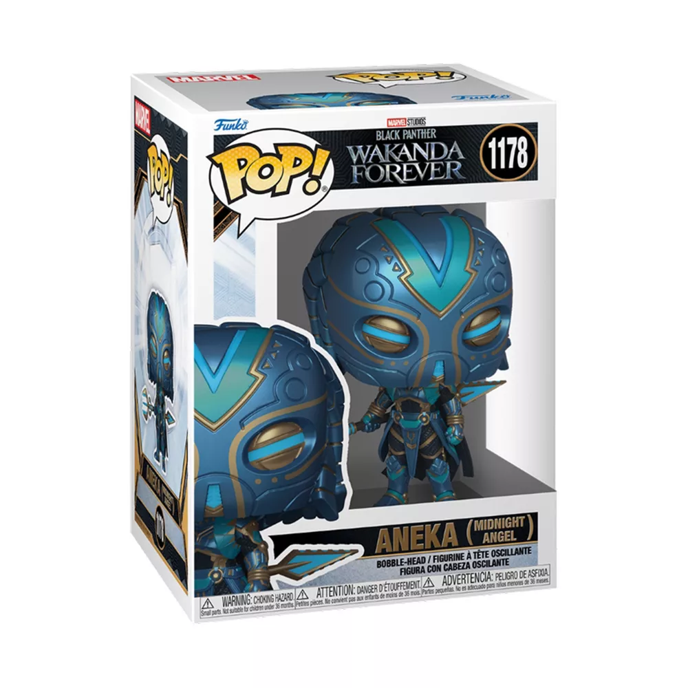 Funko Figurine Aneka (Ange De Minuit) Pop! En Vinyle, Black Panther: Wakanda Forever – Image 2