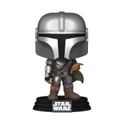 Funko Figurine Mando Et Cadeau Pop! En Vinyle, Star Wars : Le Livre De Boba Fett