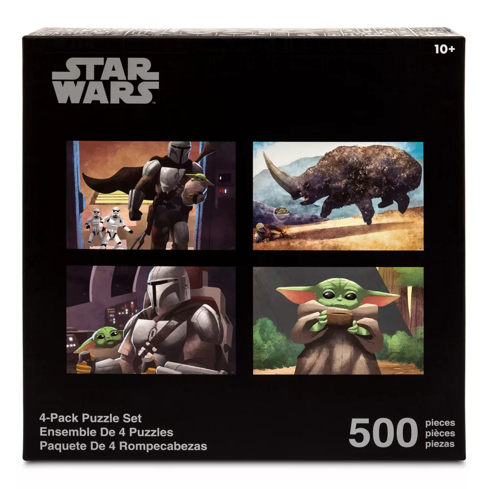 Disney Store Ensemble De 4 puzzles The Mandalorian – Image 2