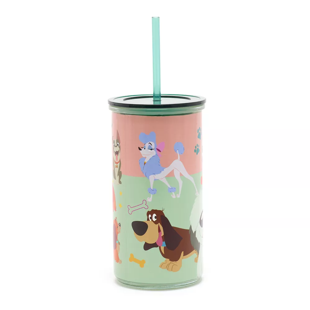Disney Store Gobelet Avec Paille Chiens Disney – Image 3