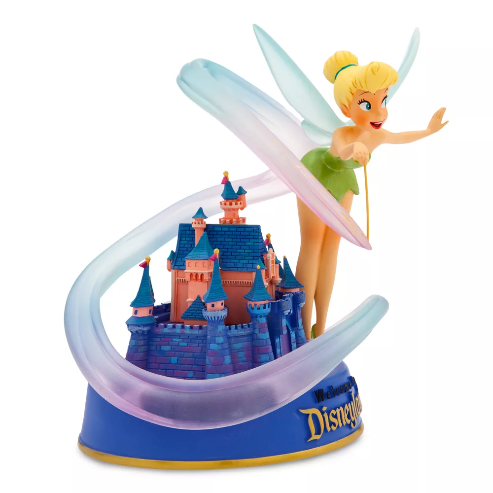 Disneyland Figurine Clochette Et Château De La Belle Au Bois Dormant, Disney100 Eras – Image 2