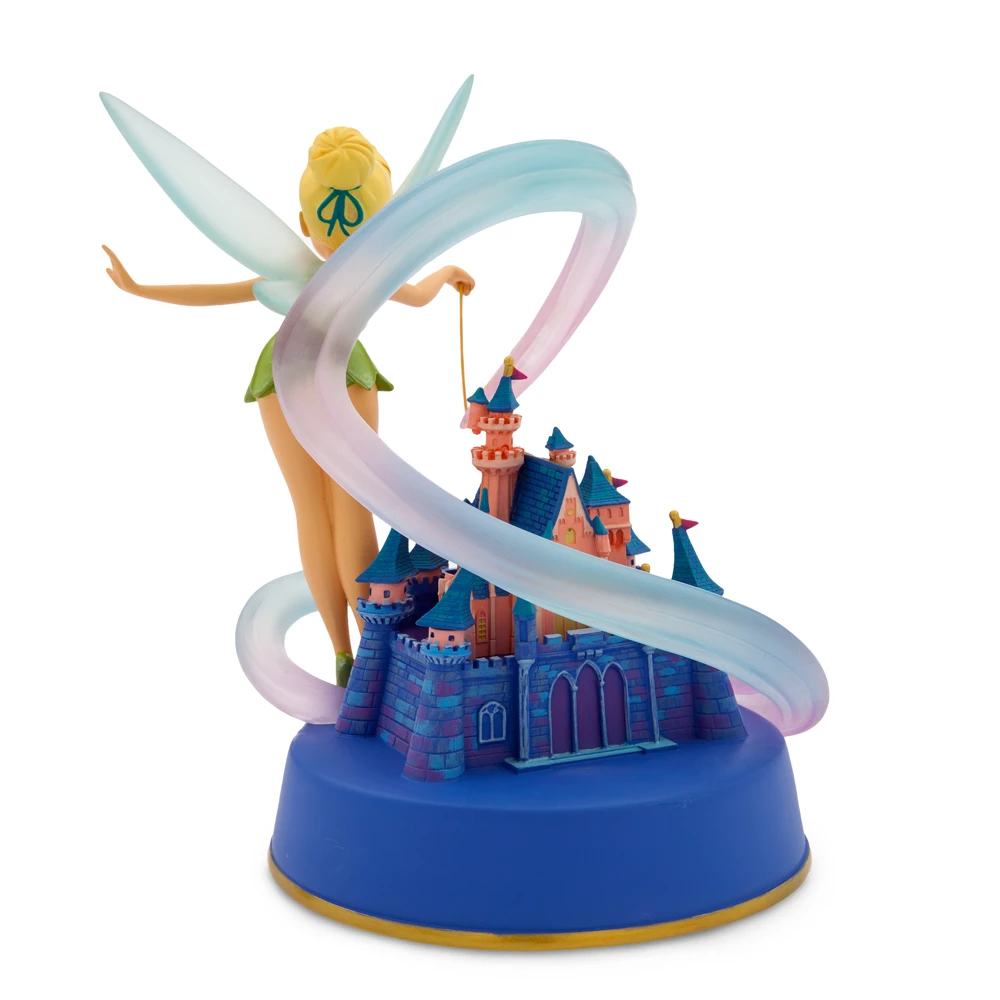 Disneyland Figurine Clochette Et Château De La Belle Au Bois Dormant, Disney100 Eras – Image 3