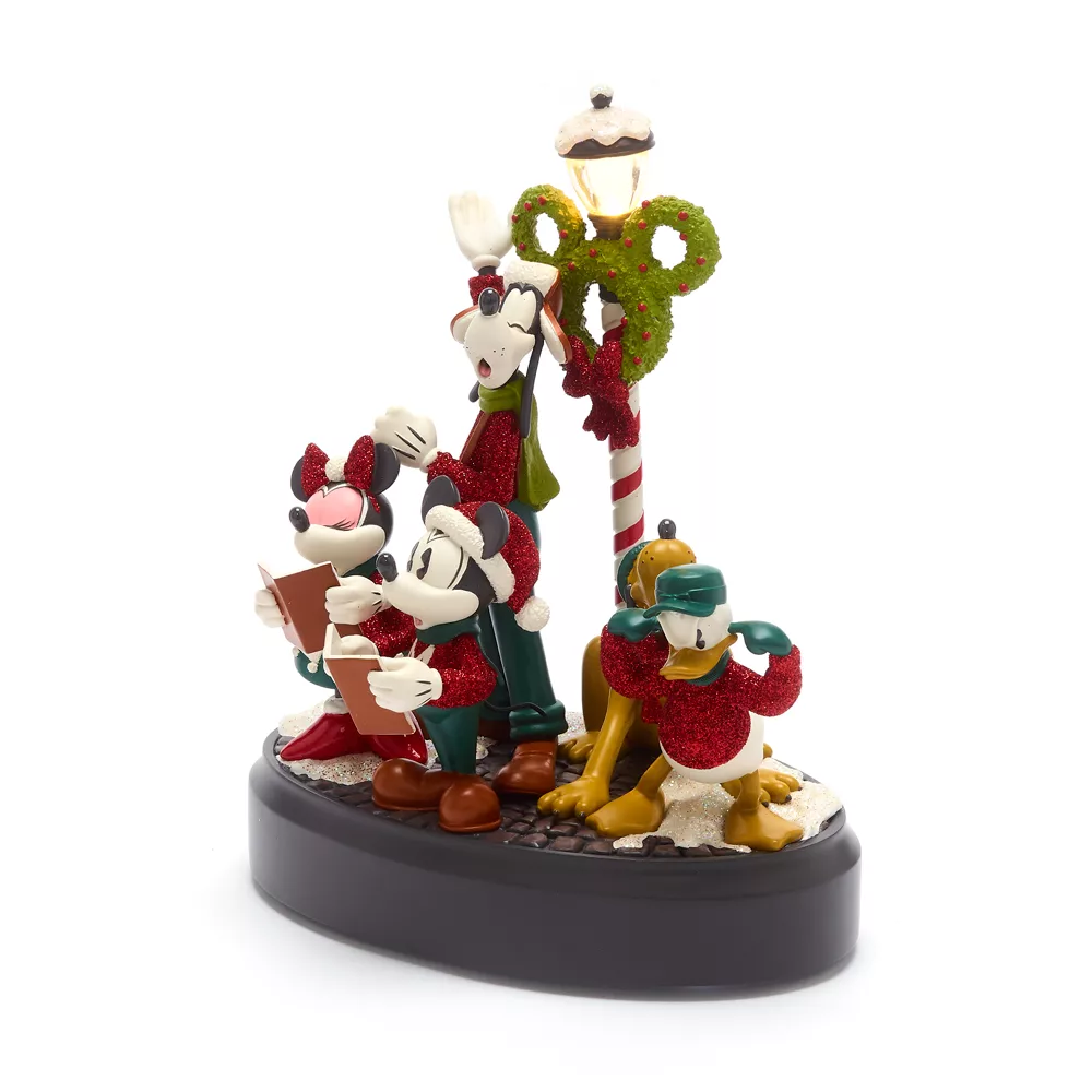 Disney Store Figurine Musicale De Noël Vintage Mickey Et Ses Amis – Image 2