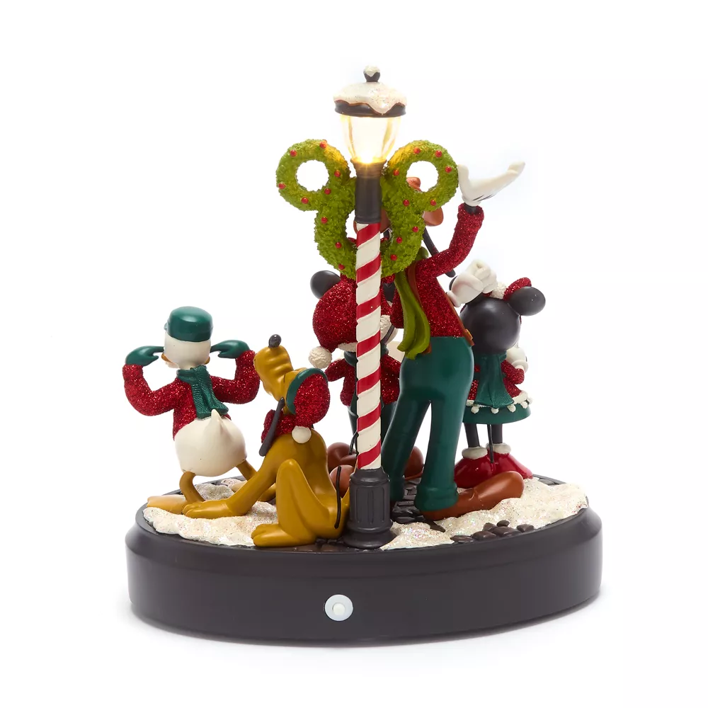 Disney Store Figurine Musicale De Noël Vintage Mickey Et Ses Amis – Image 4
