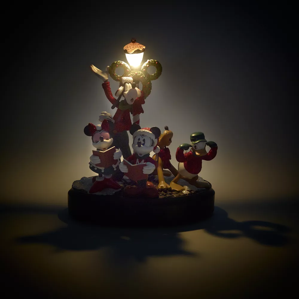Disney Store Figurine Musicale De Noël Vintage Mickey Et Ses Amis – Image 5