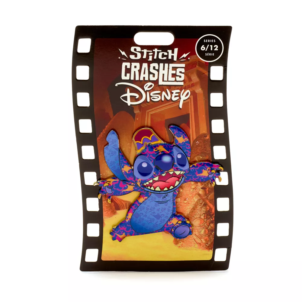 Disney Store Pin's Broche Aladdin, Stitch Crashes Disney, 6 sur 12 – Image 2