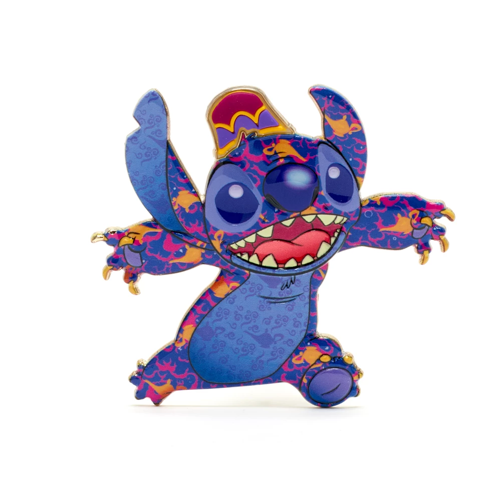 Disney Store Pin's Broche Aladdin, Stitch Crashes Disney, 6 sur 12