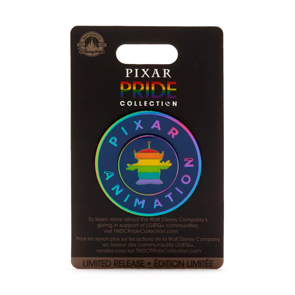 Disney Store Pin's Pride Alien Pixar Animation – Image 2