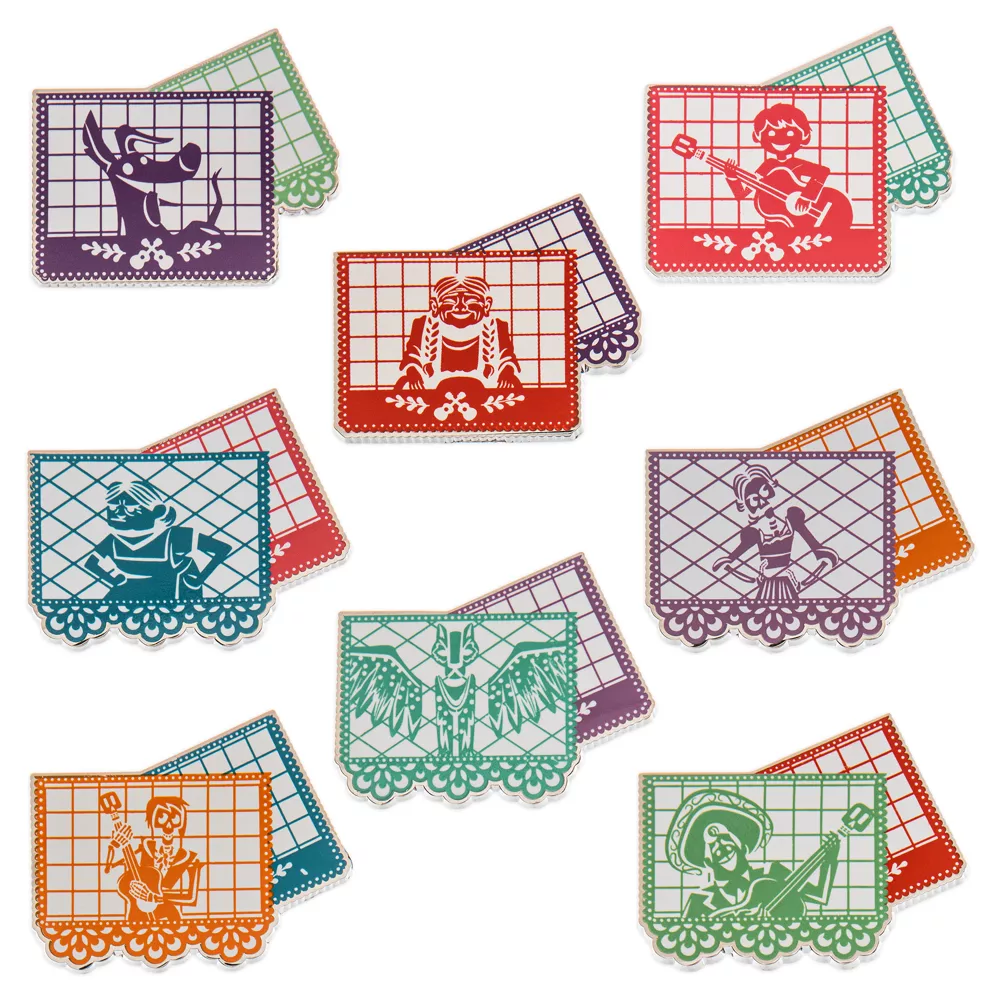 Disney Store Ensemble De Pin's Mystère Disney Pixar Coco