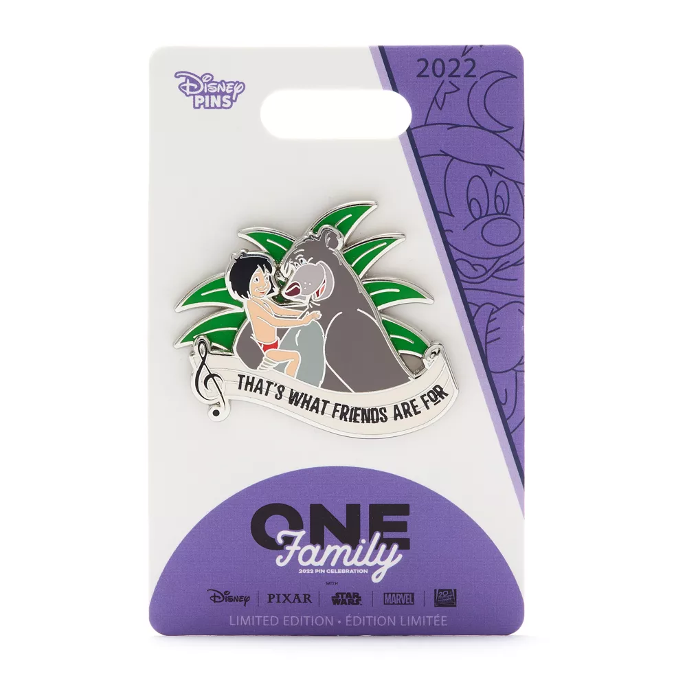 Disney One Family Pin's Le Livre De La Jungle "Chant" En édition Limitée – Image 2